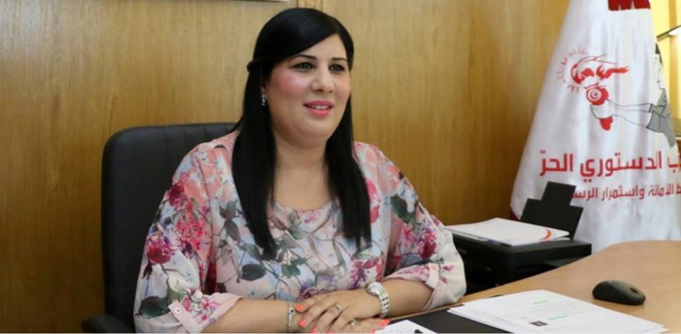 المحكمة الابتدائية بتونس تصدر حكم بالسجن  أربعة أشهر و 18 مليونا غرامة في حق عبير موسي..