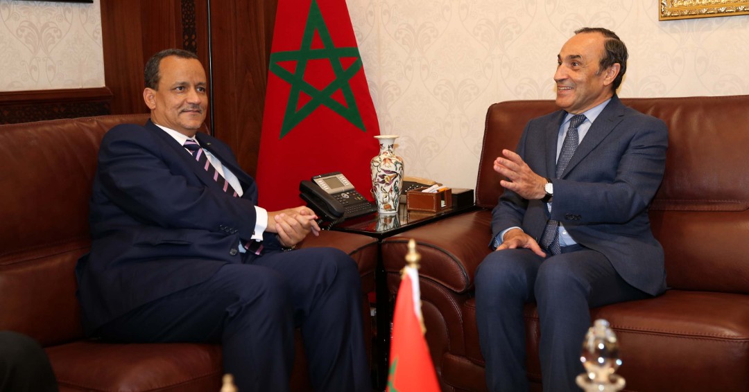 الحبيب المالكي يجري مباحثات مع وزير الشؤون الخارجية والتعاون الموريتاني