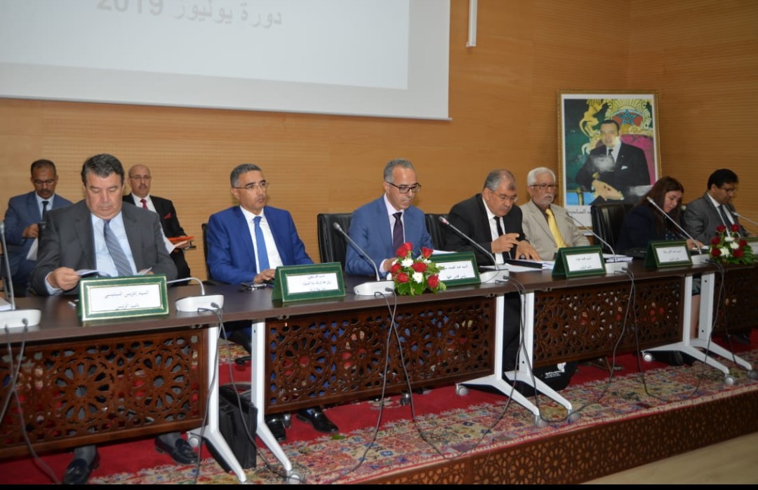 انعقاد أشغال الدورة العادية لمجلس جهة الرباط سلا القنيطرة لشهر يوليوز 2019