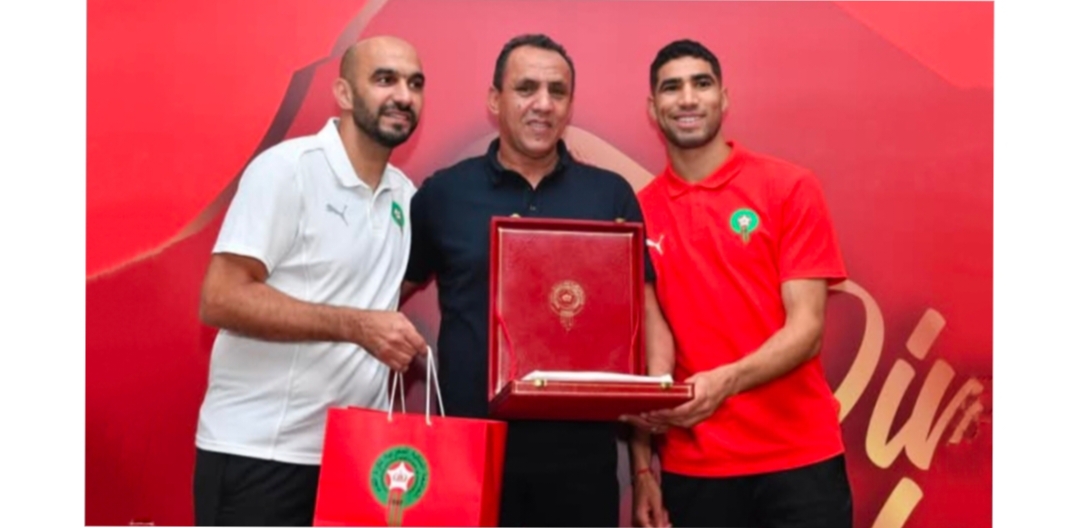 الجامعة الملكية المغربية لكرة القدم تُقيم حفل استقبال على شرف لاعبي المنتخب الوطني السابقين